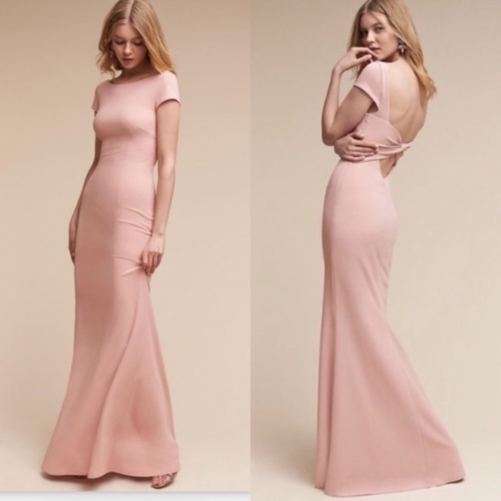 Katie May Madison Dress in Dusty Rose, Size 10